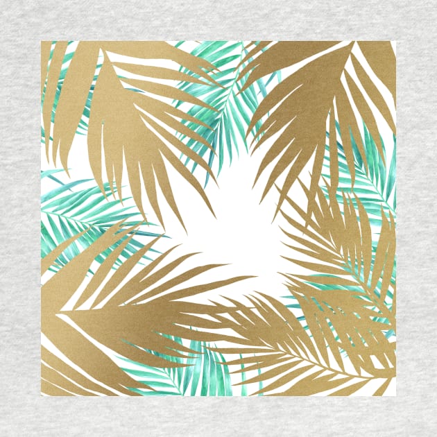 Golden Paradise Beach Pattern by Tobe_Fonseca